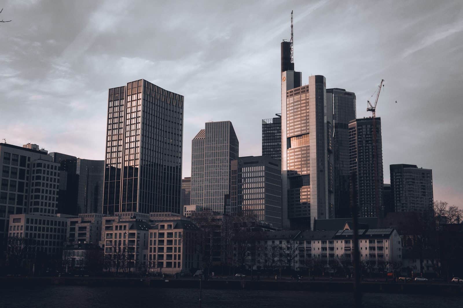 Frankfurt am Main skyline at dusk — corporate event activities in Frankfurt