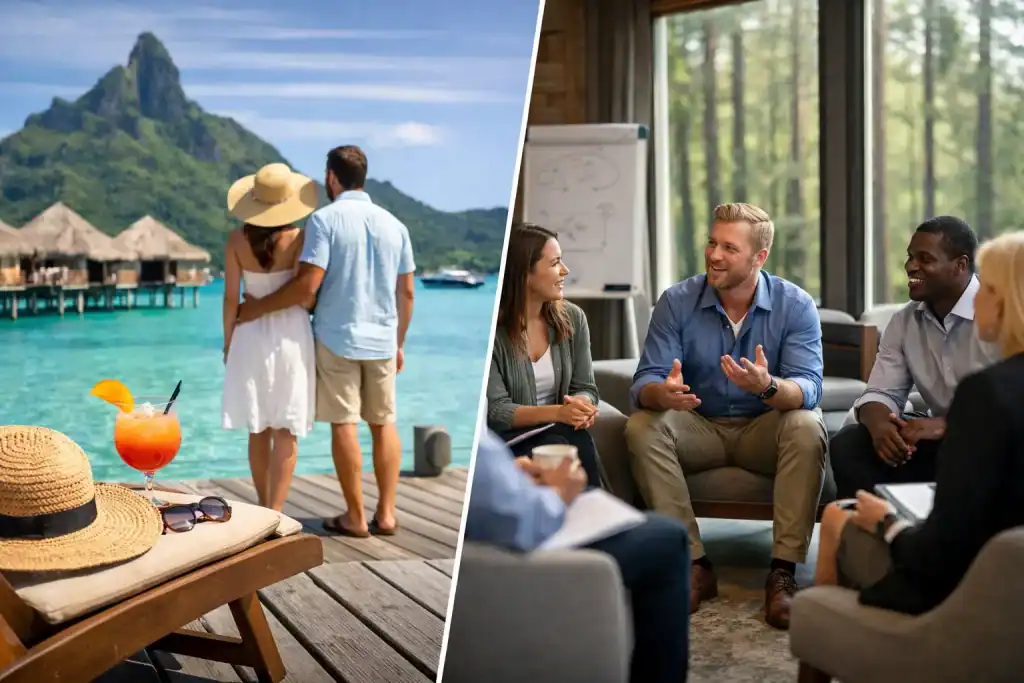 Incentive Travel vs Corporate Retreat Compared