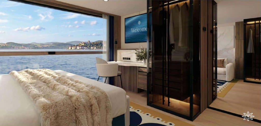 Rendering of one of the 60 identical 20 square metre cabins on Transcend Connect