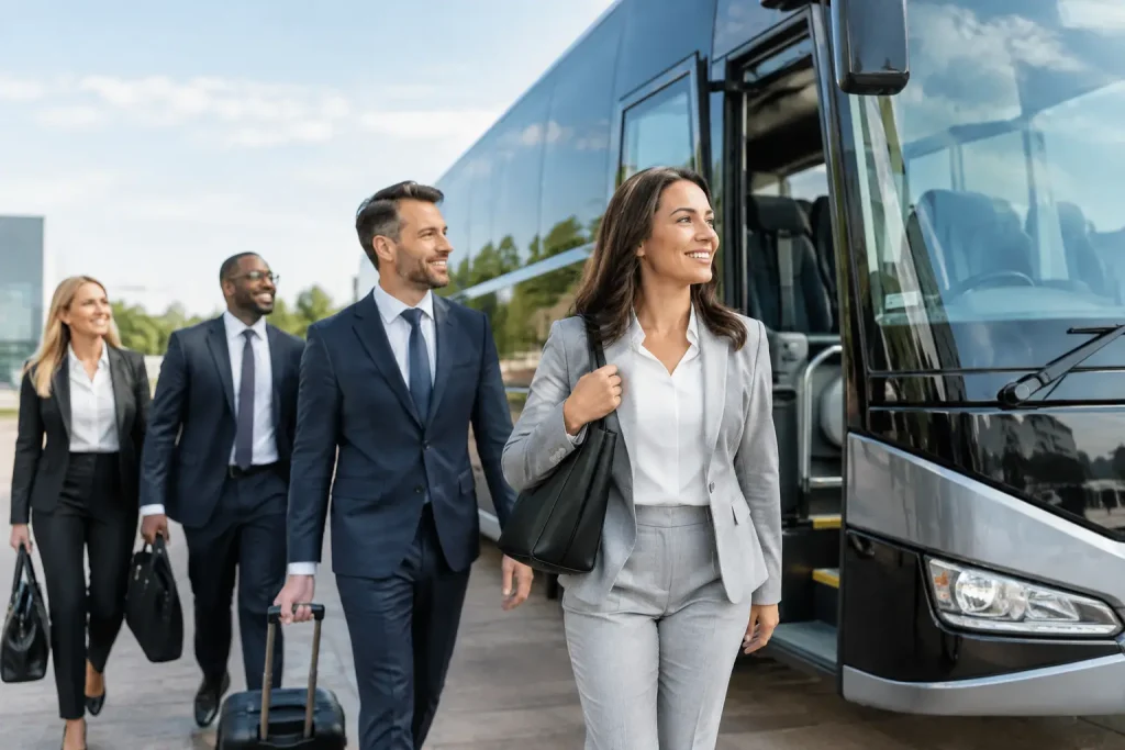Luxury Coach Services for Corporate Groups